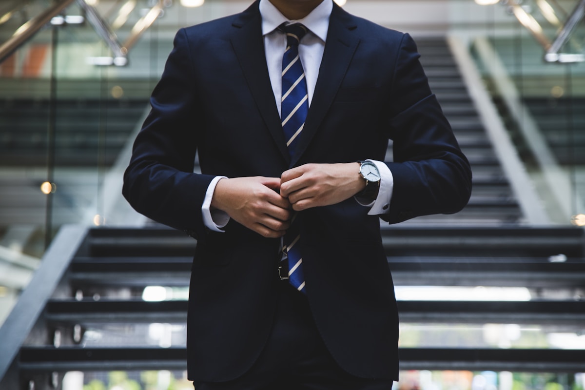 Broker dealer executive in a professional setting
